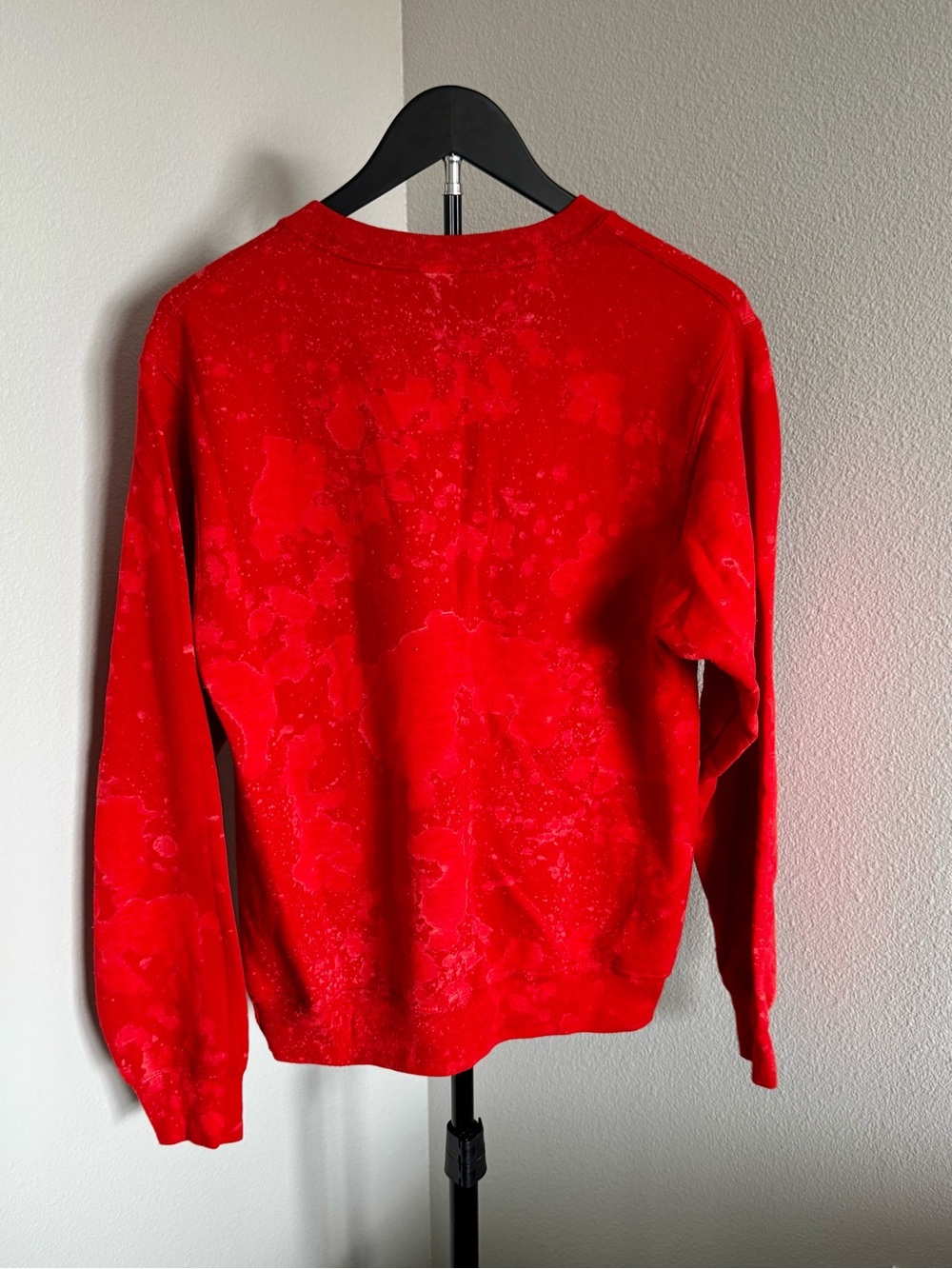 Red 'STATE' Crewneck Sweatshirt - Picture 3 of 3